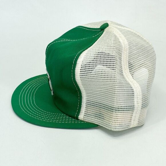 Vintage NK Northrup King Green K-Brand Snapback Trucker Hat Mesh (H3) - Picture 5 of 10